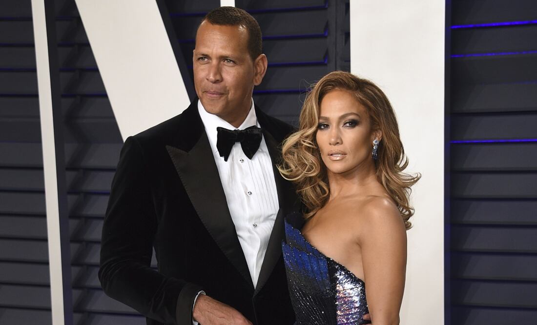 Jennifer Lopez y Alex Rodríguez. Foto: Archivo AP
