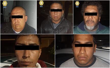 Detienen a cinco presuntos narcomenudistas en la GAM