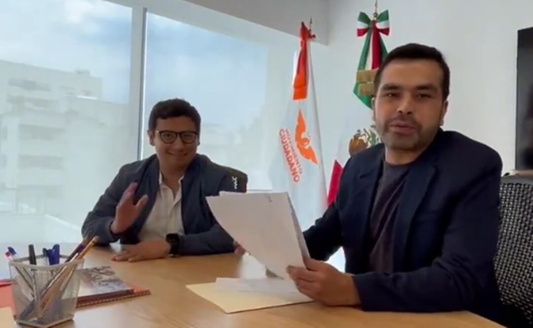 Álvarez Máynez reiteró que el movimiento que representa siempre actuó apegado a la ley. Foto: captura de pantalla