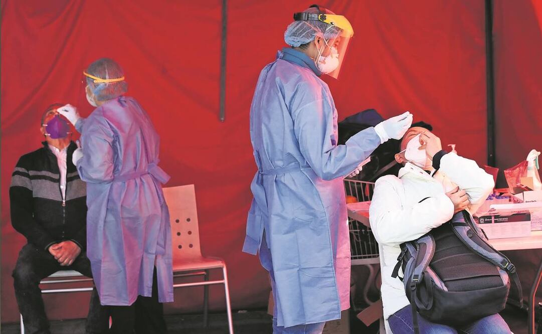 La última semana hubo un incremento promedio de 150% en el número de test gratuitos. Foto: Valente Rosas/ EL UNIVERSAL.