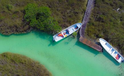 Sian Ka'an: nada en sus canales azul turquesa, cerca de Tulum