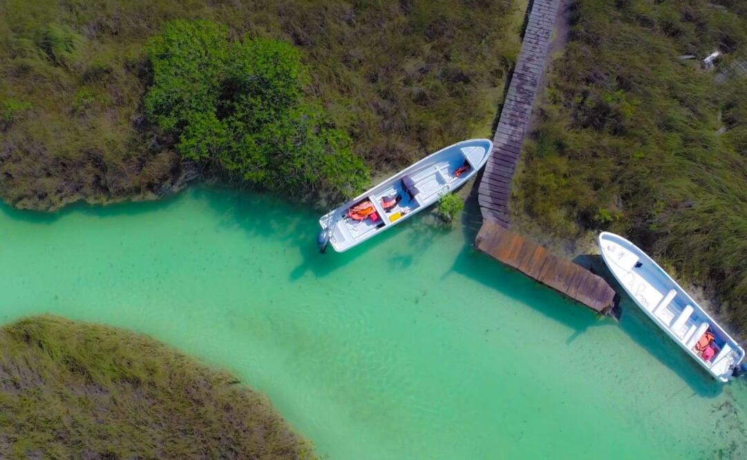 El canal de Muyil, en Sian Ka'an, es perfecto para nadar. (Foto: Cortesía Community Tours Sian Ka'an)