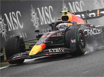 ¿Cómo le ha ido a Checo Pérez en el Gran Premio de Japón?