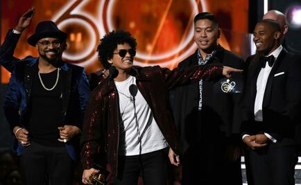 Bruno Mars se lleva Grammy de Grabación del Año