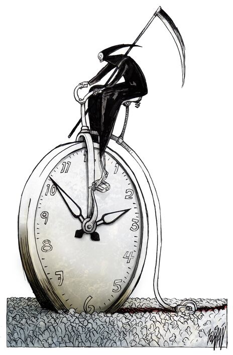 El tiempo implacable