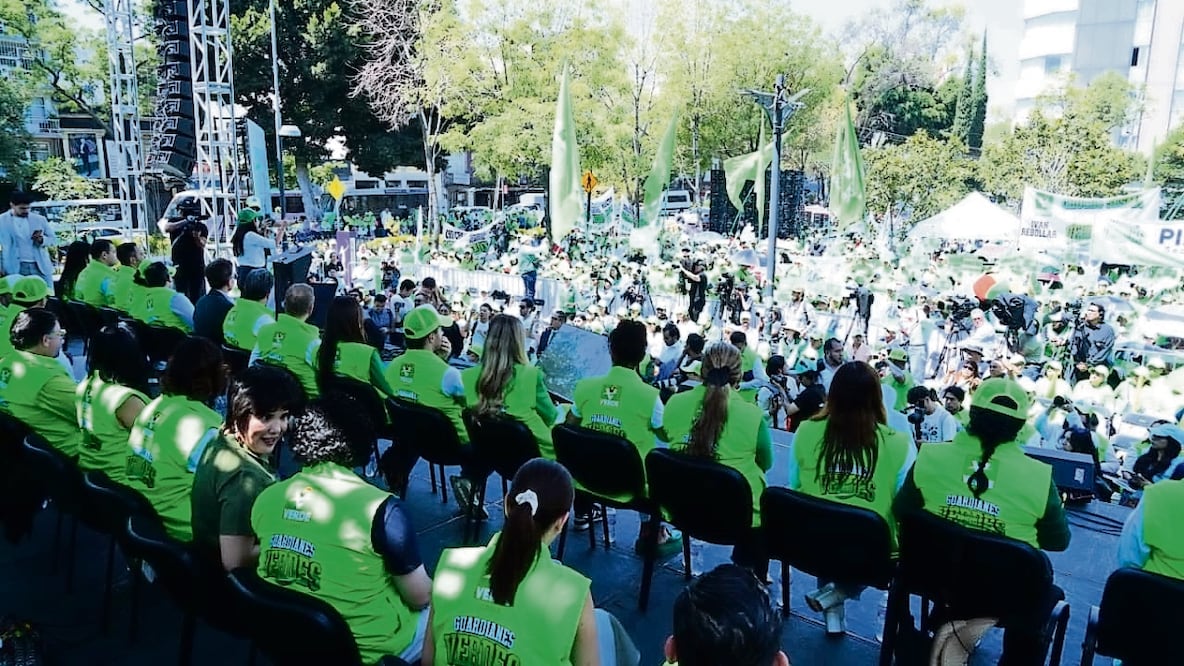 El Partido Verde en la Ciudad de México analiza competir solo en las elecciones locales del próximo año. Foto: Archivo/ EL UNIVERSAL