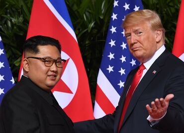 Trump anuncia su intención de tener “relaciones” con Corea del Norte; “me llevé muy bien con Kim Jong-un”, dice