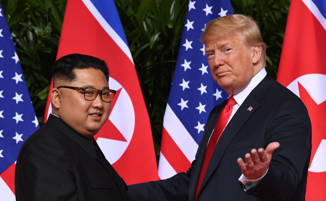Trump anuncia su intención de tener “relaciones” con Corea del Norte. (07/02/25) Foto: AFP