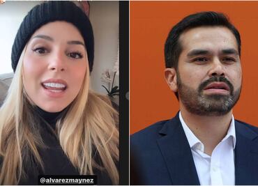 Mariana Rodríguez va con Álvarez Máynez en su cierre de precampaña en NL