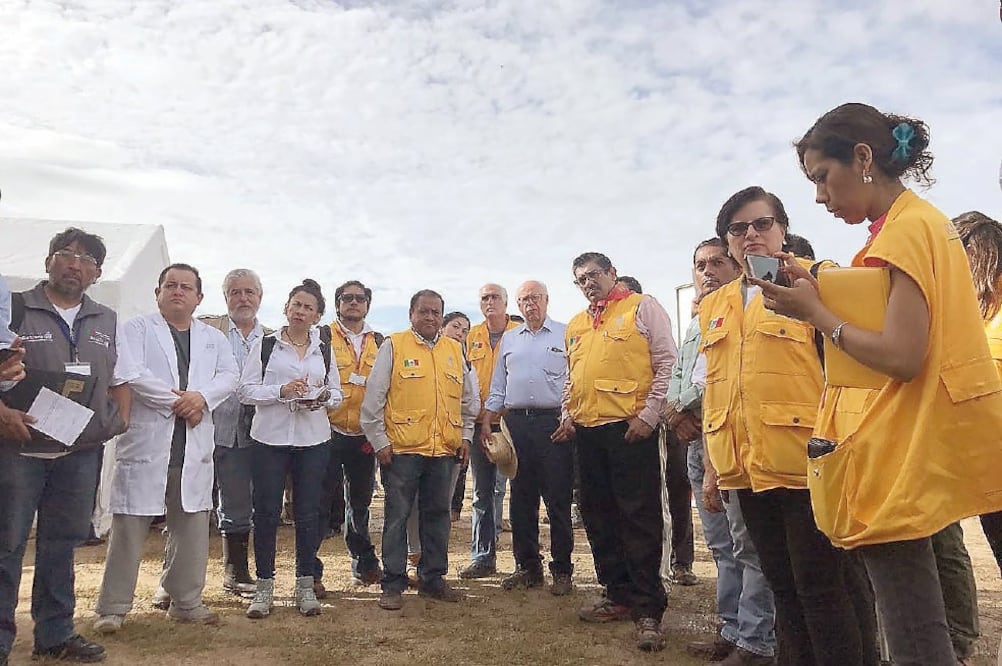 El secretario de Salud destaca que gracias al trabajo realizado en las zonas afectadas por el sismo en Oaxaca se evitaron brotes epidemiológicos. (SECRETARÍA DE SALUD)