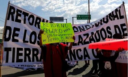 Avanza proceso para retorno seguro de desplazados de comunidad triqui: Segob