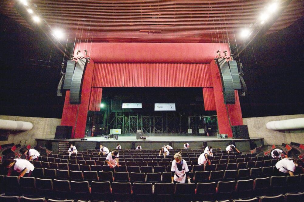 Entre los lugares que visitará el Papa está el Auditorio Nacional, donde se espera una asistencia de 31 mil personas (ARCHIVO EL UNIVERSAL)