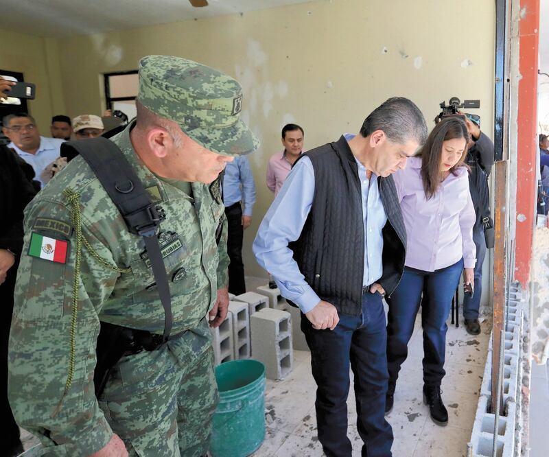Miguel Riquelme Solís anunció que pidió al Ejército 1O tanquetas y vehículos blindados. Foto: ARCHIVO EL UNIVERSAL