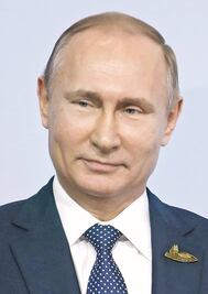 Vladimir Putin, la imagen del macho