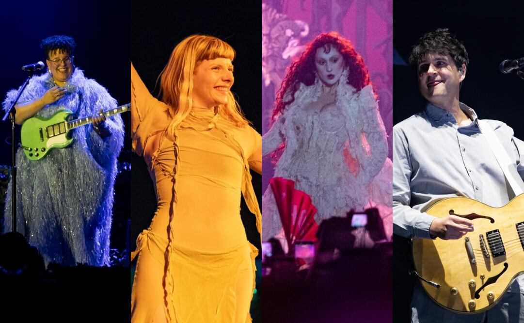 Alabama Shakers, Aurora, Chappell Roan y Vampire Weekend. Fotos: Hugo Salvador / EL UNIVERSAL