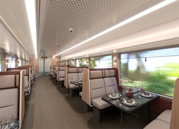De primera clase, con camarotes, restaurantes y ducha privada: así son los vagones del Tren Maya
