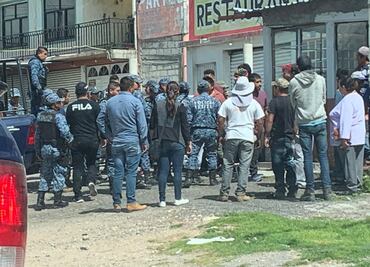Pobladores agreden a policías en operativo contra robo de combustible en Hidalgo