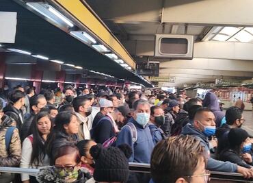 ¿Vas tarde? Reportan retrasos y alta afluencia en la Línea 3 del Metro CDMX