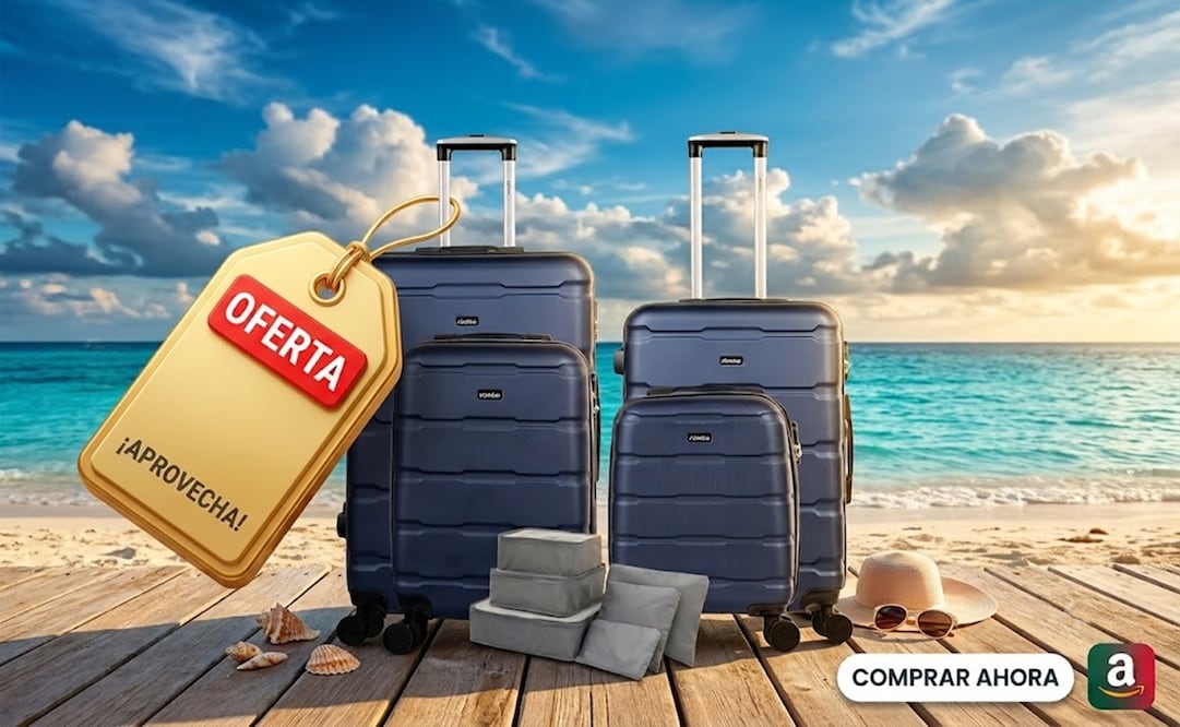Ya sea que viajes en avión, autobús o automóvil, este set ofrece la versatilidad necesaria para transportar ropa, calzado, accesorios y artículos personales de forma organizada. Foto: IA