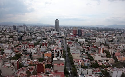 Valle de México, con radiación muy alta y calidad del aire regular