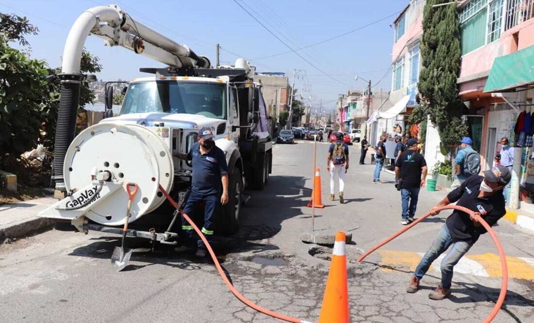 Instalan comité de emergencias en puntos de alto riesgo por lluvias en Huixquilucan. Foto: Especial