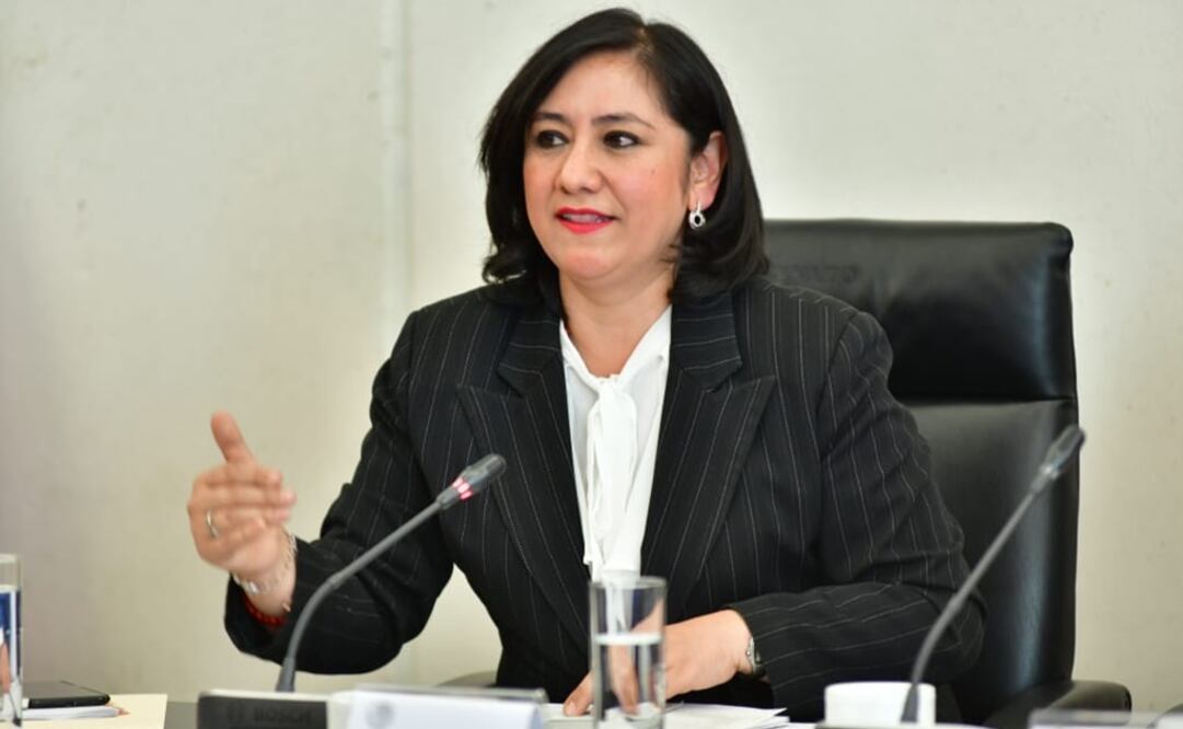 Irma Eréndira Sandoval, secretaria de la Función Pública. Foto: Twitter @Irma_Sandoval