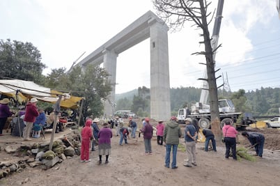Acusan tala ilegal por tren México-Toluca