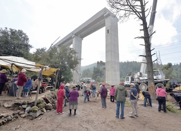 Acusan tala ilegal por tren México-Toluca