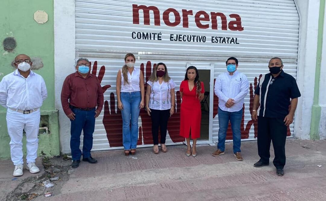 La también hija del titular de la Secretaría de Seguridad Pública (SSP), Jésica Saidén Quiroz, se convirtió en "morenista" en Yucatán. Foto: Twitter @JessiSaiden