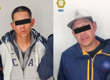Detienen a dos sujetos acusados de robo a casa habitación en alcaldía Coyoacán