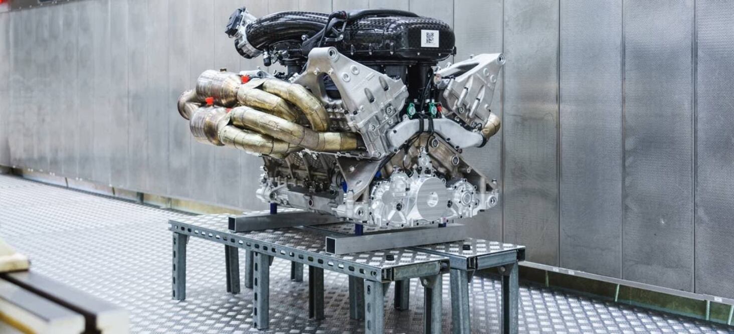 El motor V12 atmosférico más potente del mundo nació de apenas 3 cilindros
