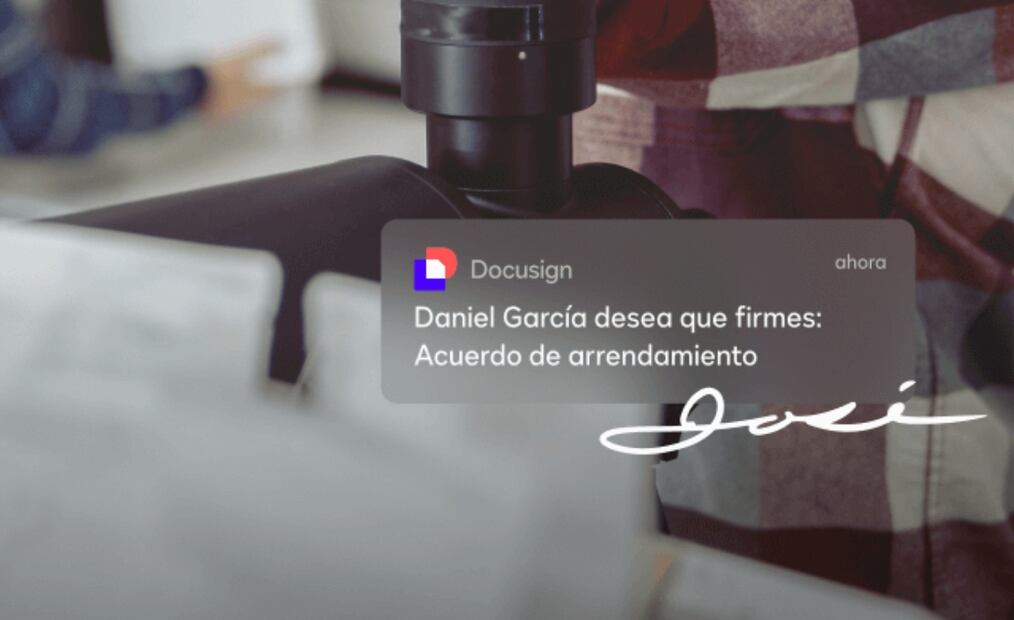 Docusign integra su IA de contratos con ChatGPT. Imagen: Docusign