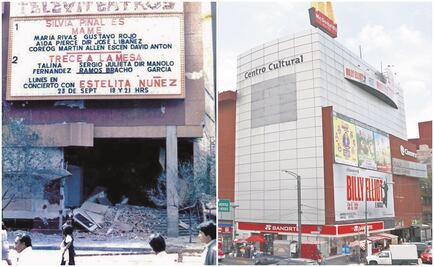 Igual que en el 85, el temblor baja el telón