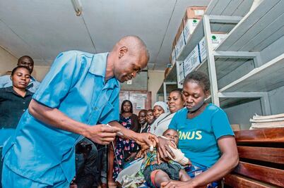 Arranca plan de vacunación contra malaria en Malawi