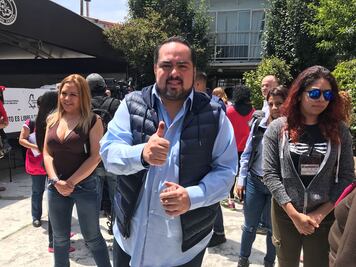 Emite su voto Gonzalo Espina, candidato a la alcaldía de Cuajimalpa por la CDMX al Frente