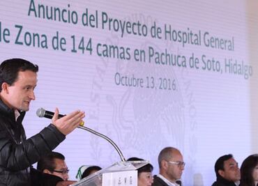 Invertirá IMSS más de mil mdp en infraestructura en Hidalgo