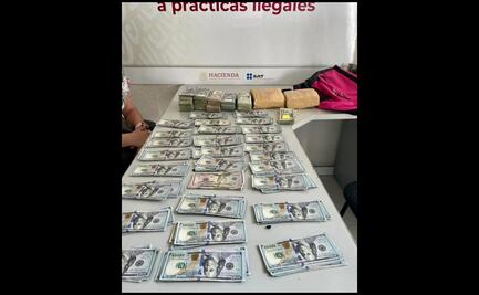 SAT decomisa 197 mil dólares en aduana de Tijuana