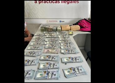 SAT decomisa 197 mil dólares en aduana de Tijuana