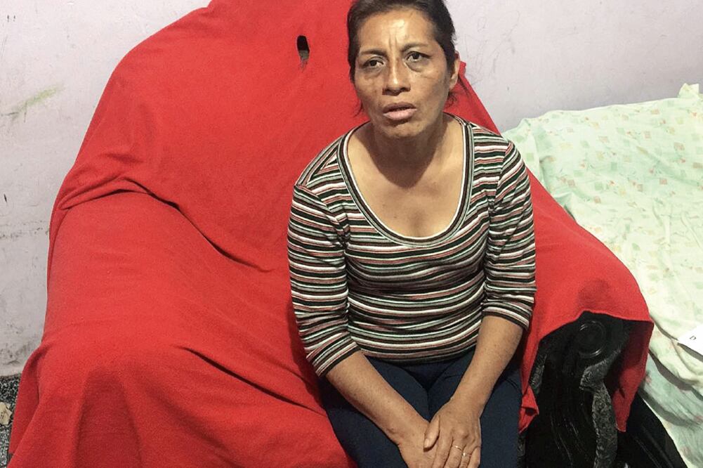 La señora Gudelia Flores asegura que nunca fue secuestrada por sus hijos y su esposo y advierte que demandará a la Fas por el hecho (DAVID FUENTES. EL UNIVERSAL)