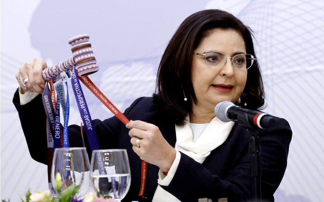 Mónica Soto, magistrada presidenta del Tribunal Electoral. Foto: Fernanda Rojas