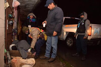 Activan albergue por frente frío 25 en Matamoros