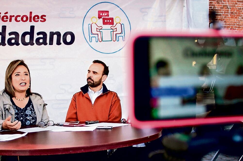 Durante la pasada jornada de Miércoles Ciudadano, la delegada acusó que dos personas se presentaron con la intención de cobrar un adeudo de 485 mil pesos (ARCHIVO EL UNIVERSAL)