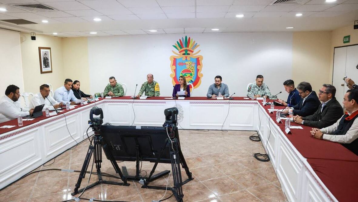 Mesa de Coordinación para la Construcción de la Paz en Guerrero. Foto: Especial