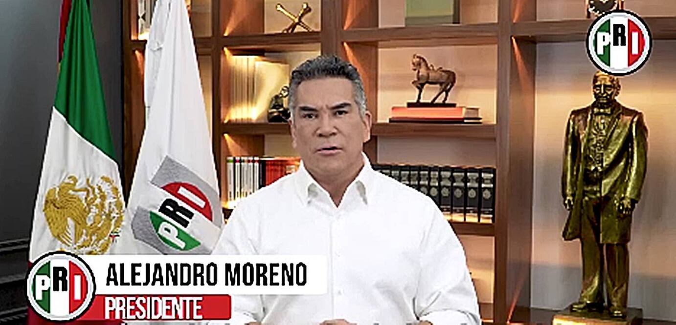 Alejandro Moreno, presidente del PRI, aseguró que México enfrenta una crisis de inseguridad que ha escalado a niveles sin precedentes en un video en su cuenta de X este 17 de noviembre del 2024. Foto: Captura de pantalla