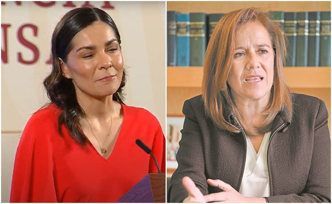 Margarita Zavala responde a Elizabeth García Vilchis. Foto: Archivo / EL UNIVERSAL - Captura de pantalla