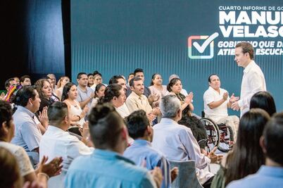 Destaca Manuel Velasco avances en justicia