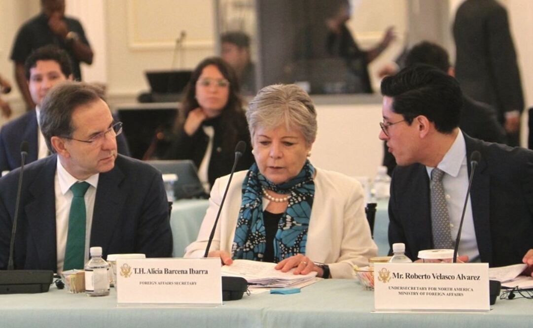 Alicia Bárcena participa en el Diálogo Económico de Alto Nivel. Foto: SRE