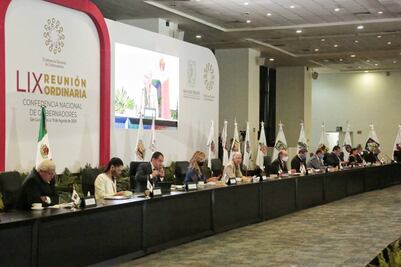 Gobierno federal y Conago sostienen reunión; buscan acuerdos en torno al Covid