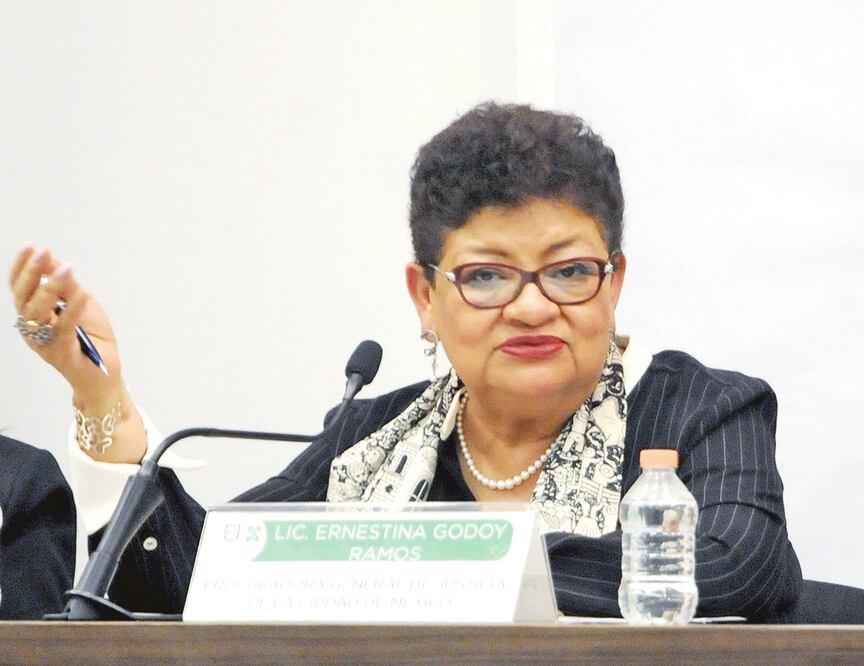 Procuradora capitalina, Ernestina Godoy (ARCHIVO. EL UNIVERSAL)