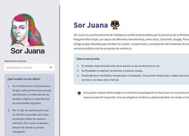 Ponen al servicio de la justicia la IA